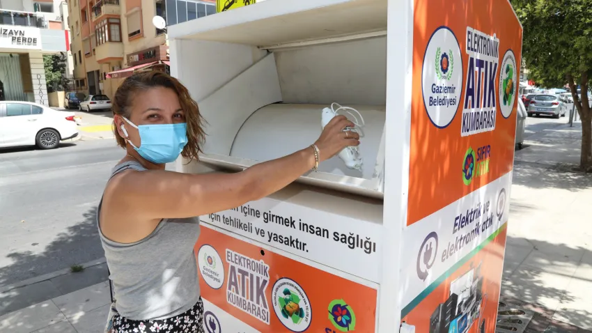 Gaziemir’de elektronik atık kampanyası (3)