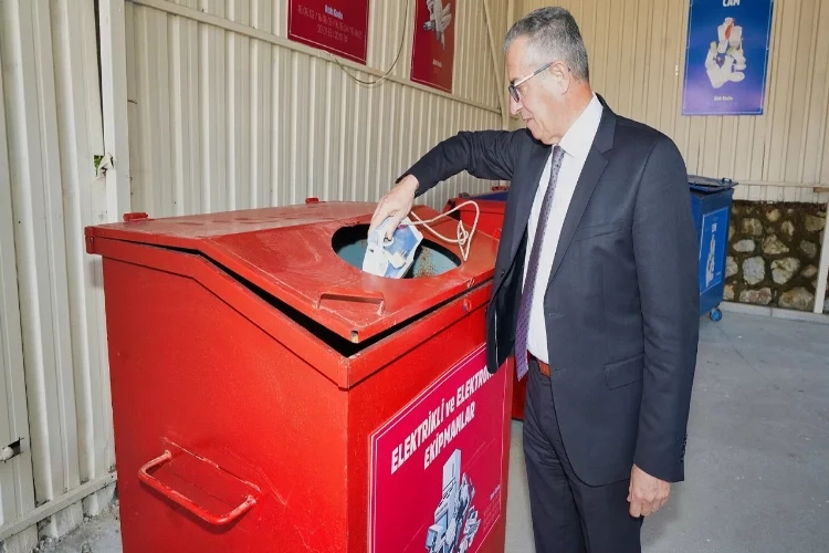 Gaziemir’de elektronik atık kampanyası