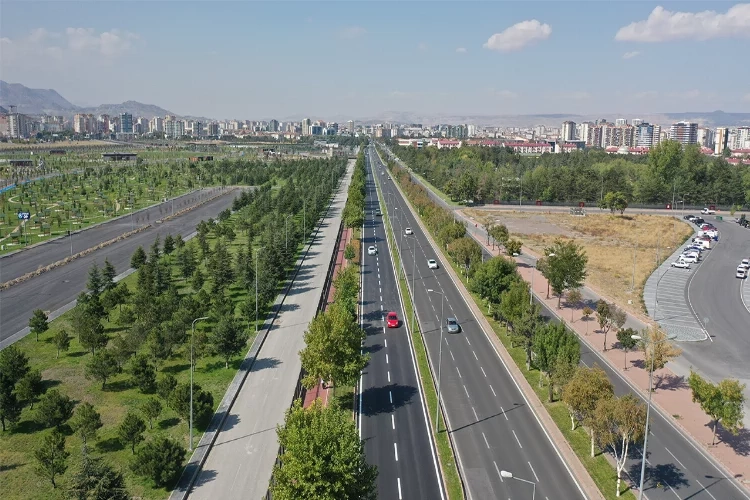 Kayseri'de asfalt çalışması tamamlandı haberinin görseli