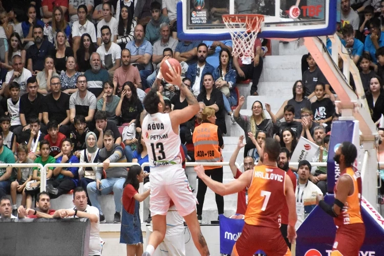 Petkimspor Aslanları mağlup etti: Aliağa Petkimspor-Galatasaray Ekmas: 76-74