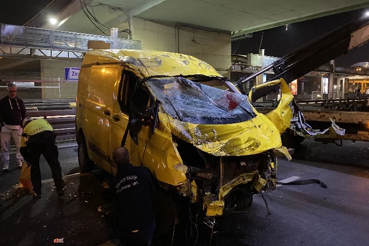 İstanbul'da trafik kazası: 1 ölü 4 yaralı