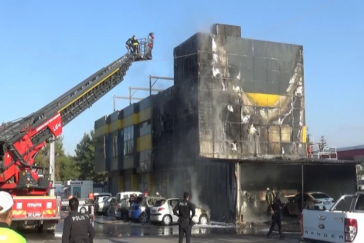 Gaziantep’te yangın paniği