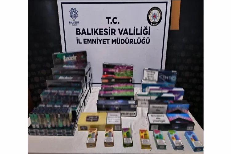 Balıkesir'de uyuşturucu ve kaçakçılık operasyonları