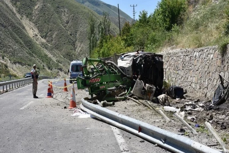 Erzurum jandarma bölgesinde 9 ayda 110 trafik kazası