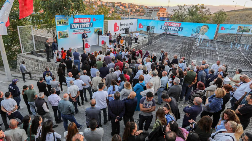 Bayraklı’nın 5. anaokulu için temel atıldı