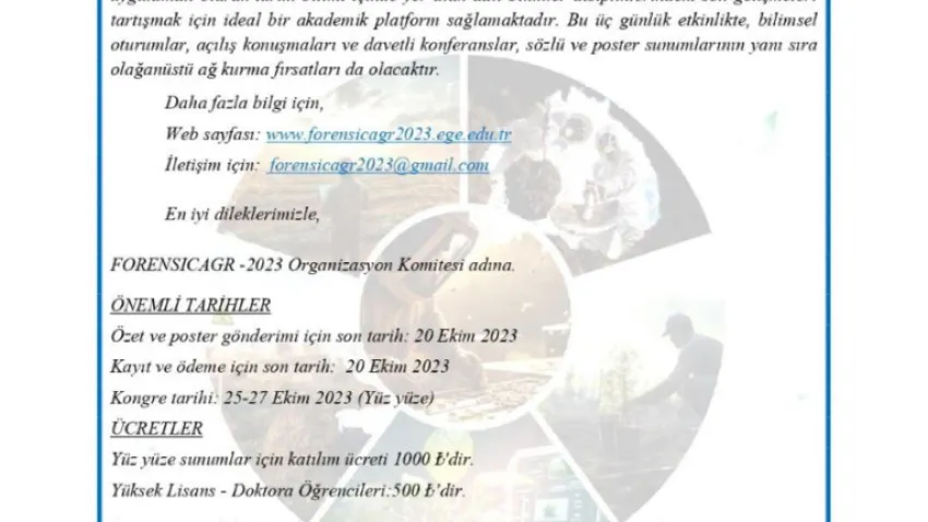 Uluslararası Adli Ziraat Kongre ve Sergisi0