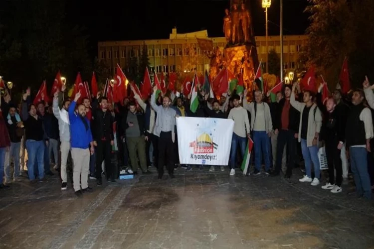 Uşak’tan Filistin’e destek haberinin görseli