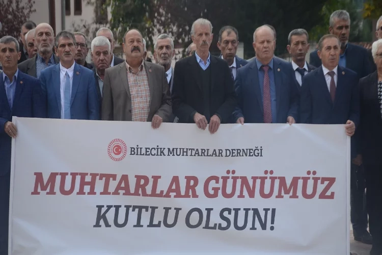 Bilecik’te Muhtarlar Günü törenle kutlandı