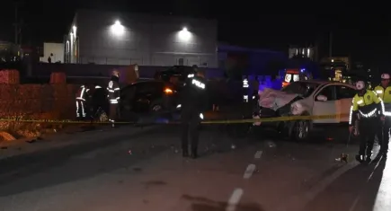 İzmir'de eşleri ayıran kaza!