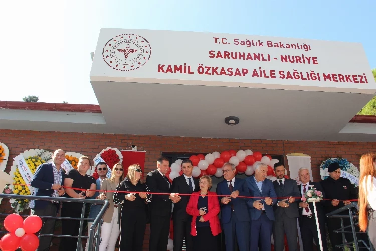 Manisa'da depremde hasar gören aile sağlığı merkezi yeniden yapıldı haberinin görseli