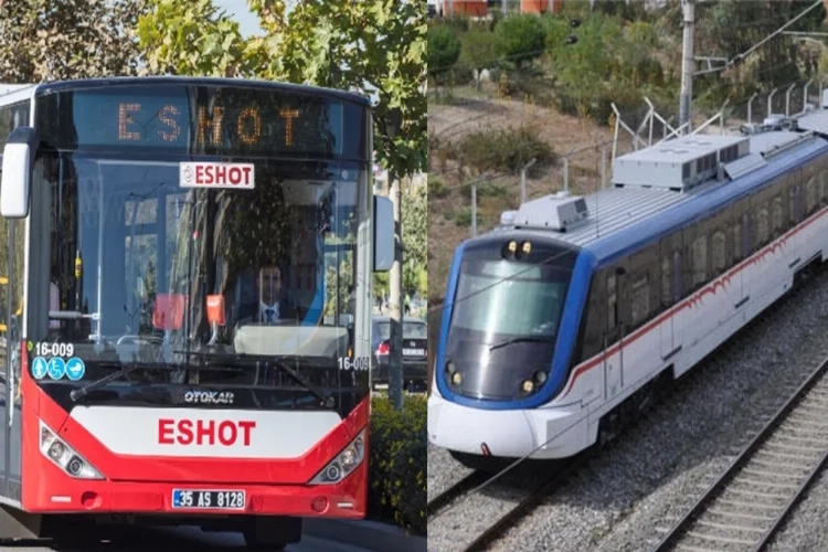 İzmirliler dikkat: Eshot ve izban hatlarında değişiklik! haberinin görseli