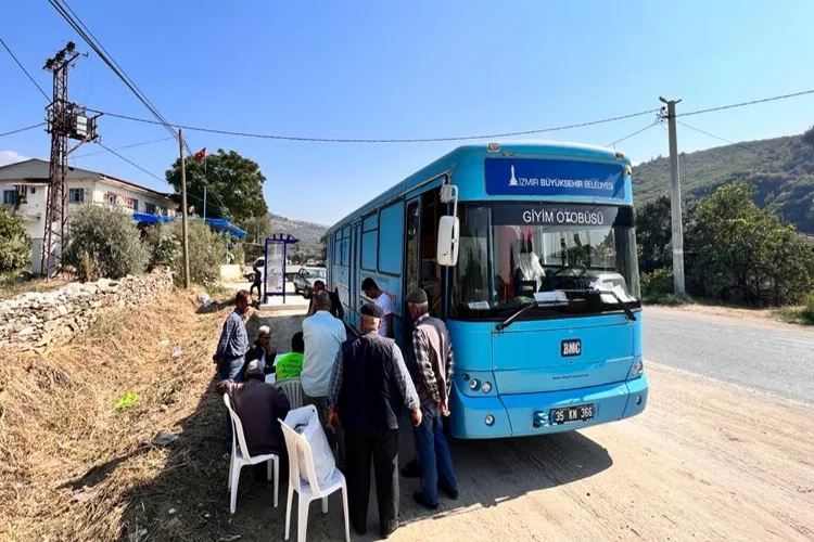 Büyükşehir'den giysi desteği