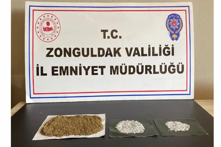 Zonguldak'ta uyuşturucu ticareti yapan şüpheli tutuklandı haberinin görseli