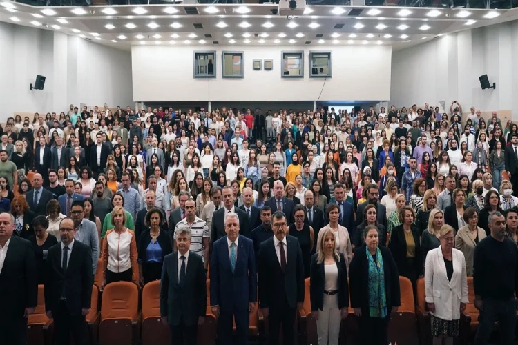 TÜBİTAK Başkanı Mandal, EÜ’de öğrencilerle bir araya geldi