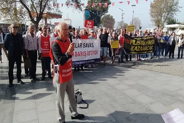 Dikili Emek ve Demokrasi Platformu: İsrail’in işgali son bulmalıdır