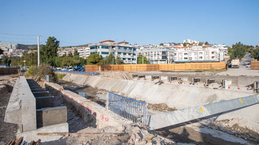 Çiğli trafiğini rahatlatacak köprü (6)