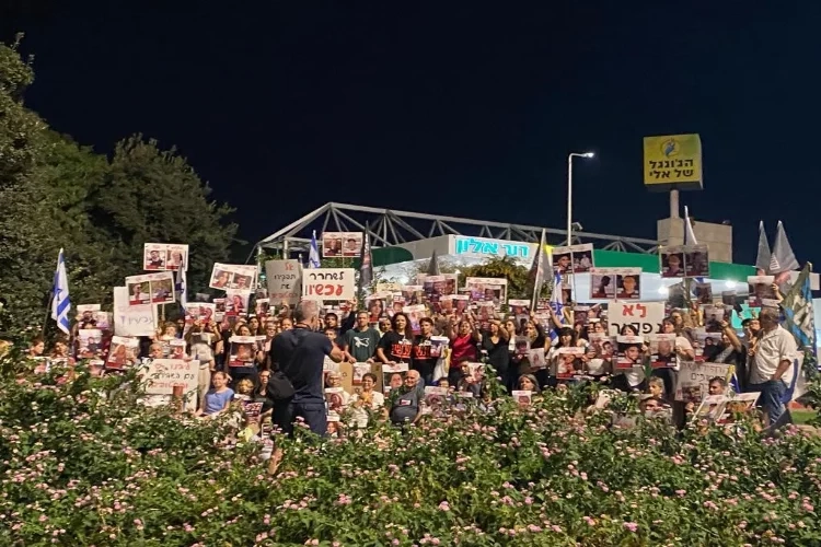 İsrail’de esir protestoları devam ediyor