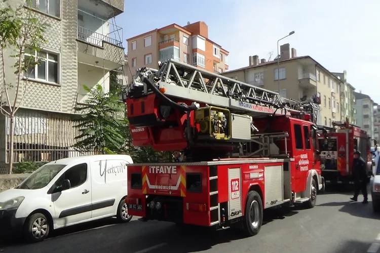 Kayseri’de bir yangında onlarca güvercin telef oldu