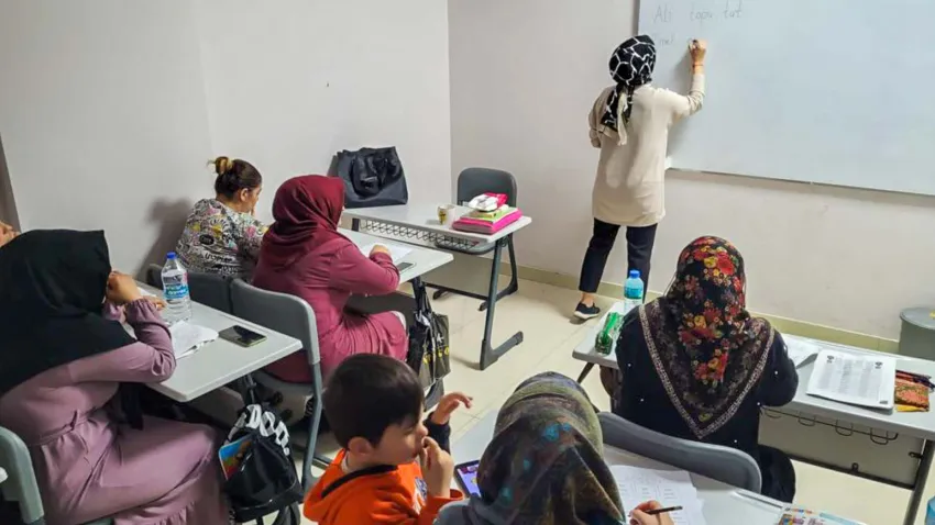 Gediz’deki kurslara büyük ilgi (1)
