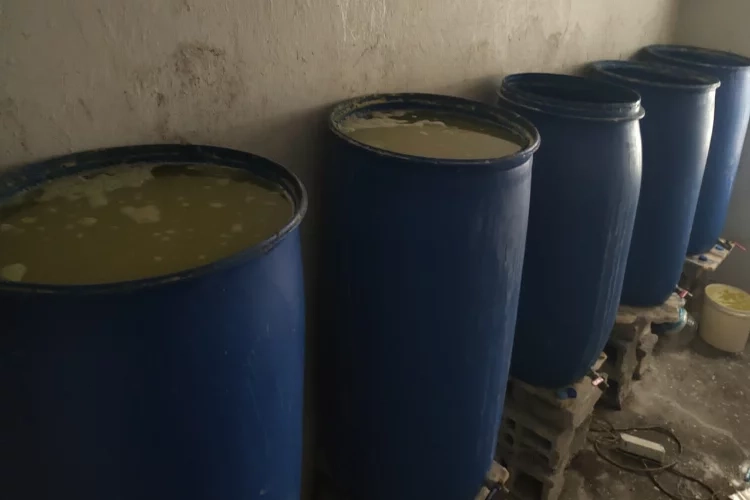 Müstakil evde kaçak deterjanlar ele geçirildi haberinin görseli