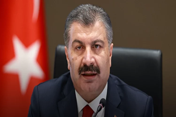 Bakan Koca'dan İsrail'in hastane saldırısına tepki haberinin görseli