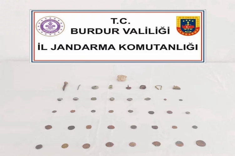 Burdur'da tarihi eser operasyonu haberinin görseli