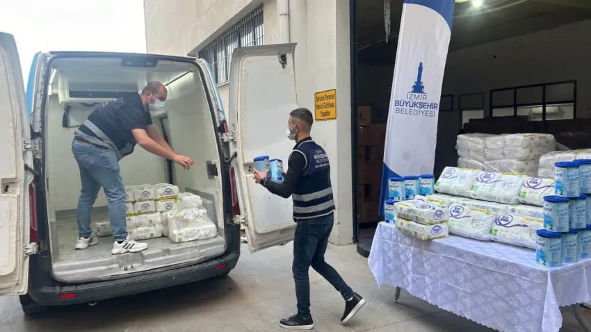 Büyükşehir bez ve mama desteğinde 100 bini aştı (3)