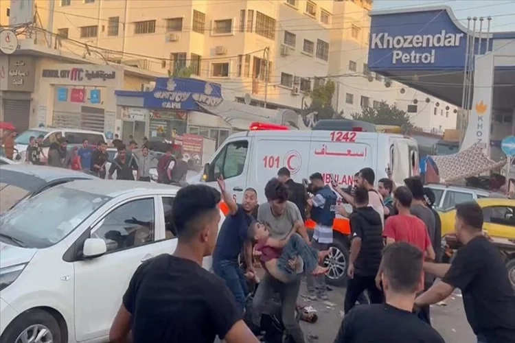 DSÖ’den Gazze’deki hastane saldırılarına kınama haberinin görseli