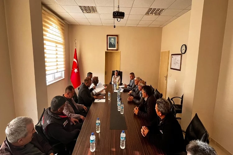 Kütahya'da köylere yapılması planlanan hizmetler masaya yatırıldı  haberinin görseli