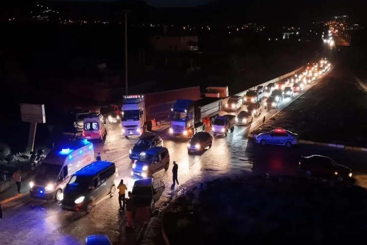 Muğla’da zincirleme kaza haberinin görseli