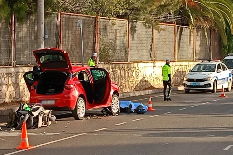 İzmir'de trafik kazası can aldı