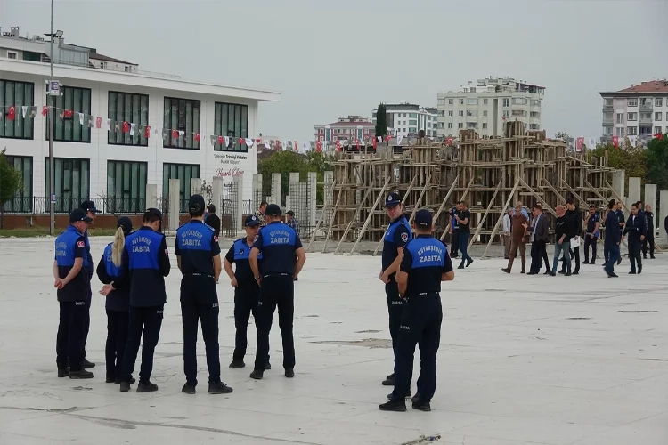 Samsun’da anıt inşaatı durduruldu