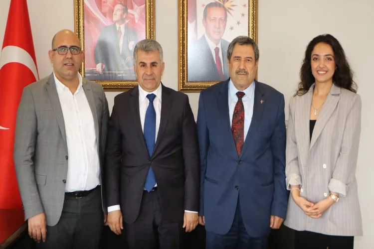 Vali Yardımcısı Tunç’a İLKSES’ten hayırlı olsun ziyareti haberinin görseli