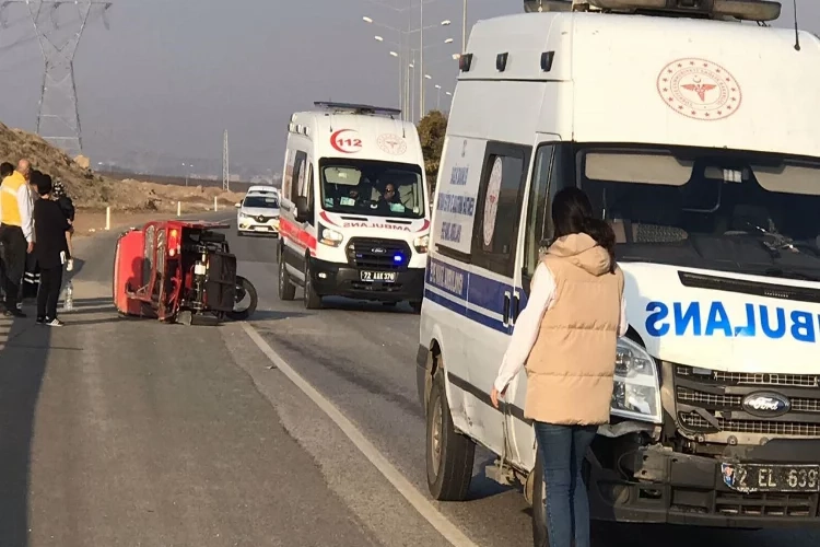 Batman'da ambulans ile patpat çarpıştı haberinin görseli