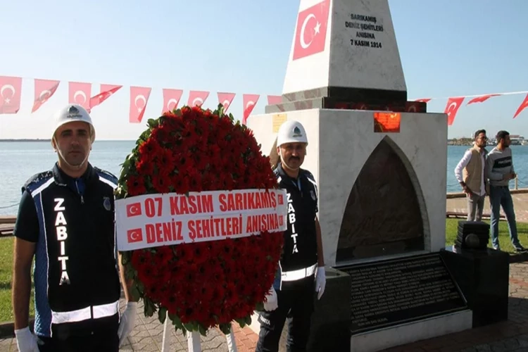 Sarıkamış deniz şehitleri Zonguldak'ta anıldı haberinin görseli