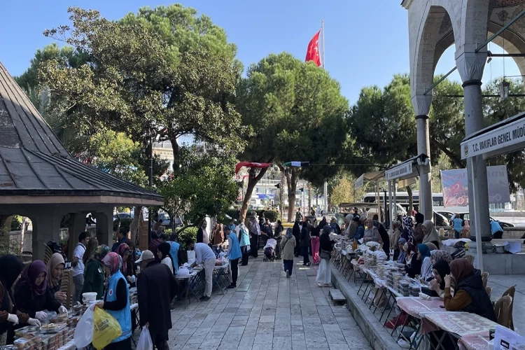 Aydın'da Filistinliler için kermes