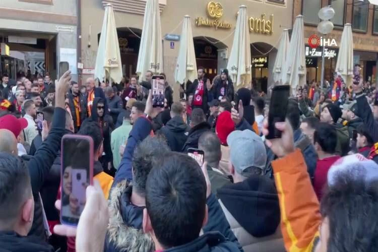 Münih’te Galatasaray coşkusu haberinin görseli