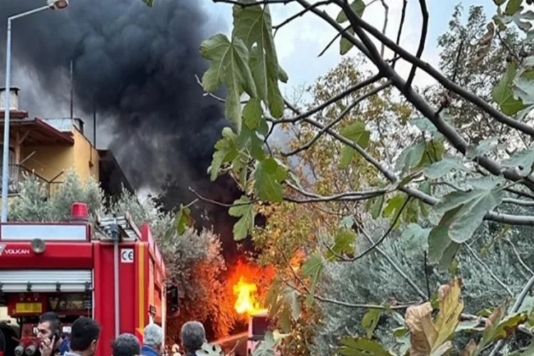 Ankara’da korkutan yangın!