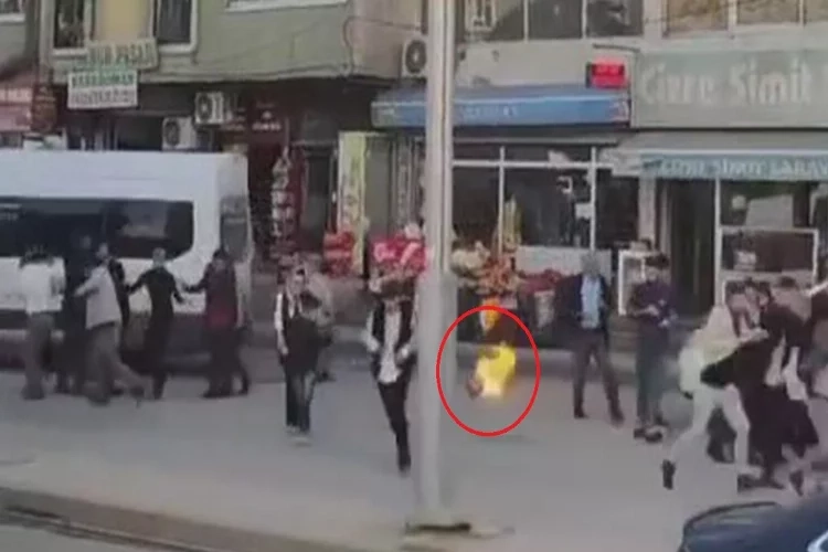 Şırnak’ta yanan tüpü balkondan attılar haberinin görseli