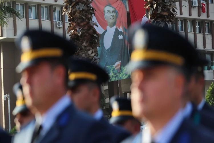 Gazi Mustafa Kemal Atatürk Aliağa’da anıldı haberinin görseli