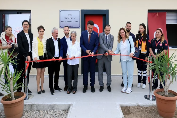 Urla’da Sinem Tıknaz Acil Sağlık Hizmetleri İstasyonu hizmete girdi haberinin görseli