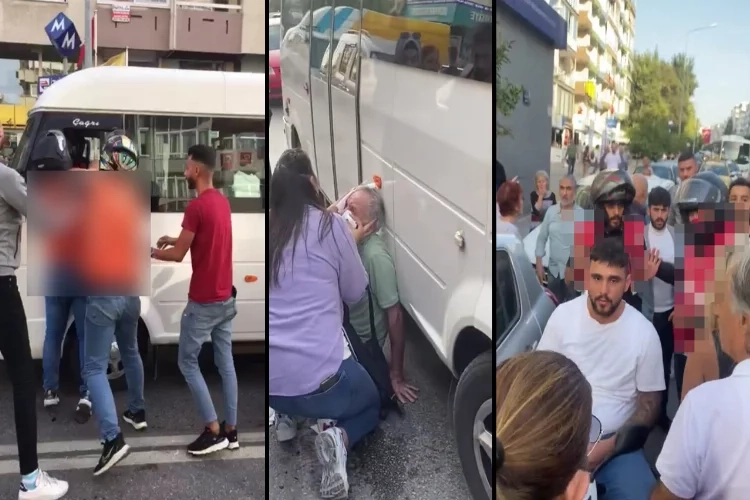 İzmir’de yol verme kavgası: Motokuryeden yaşlı adama öldüresiye dayak haberinin görseli