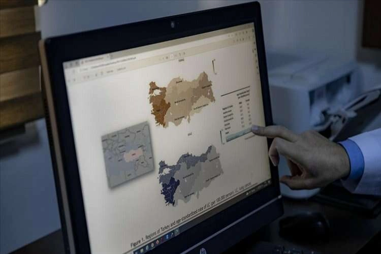 Bilim insanları akciğer kanserinin Türkiye haritasını literatüre kazandırdı haberinin görseli