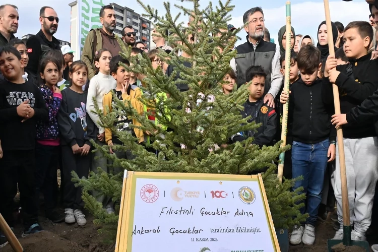 5 milyon 2023 fidan toprakla buluşturuldu haberinin görseli