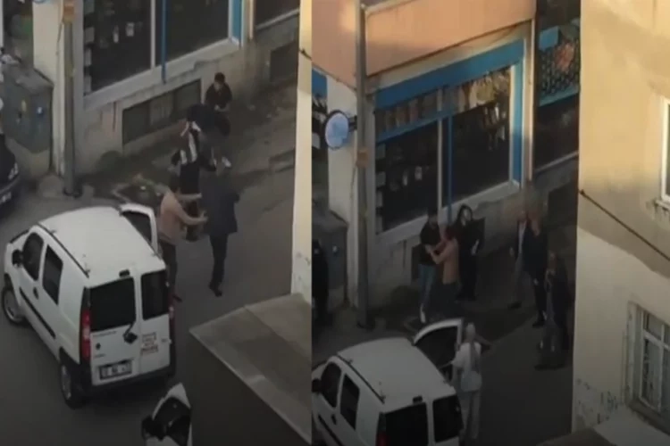 Bursa'da yol verme tartışmasında yumruklar konuştu haberinin görseli