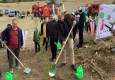 Denizli’de Cumhuriyet için fidan dikimi yapıldı