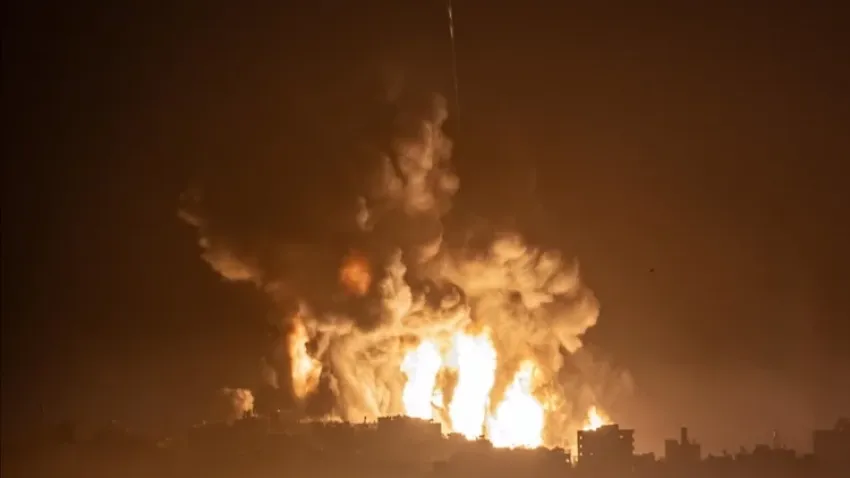 İsrail'in Gazze'ye saldırılarında 36'ıncı gün haberinin görseli