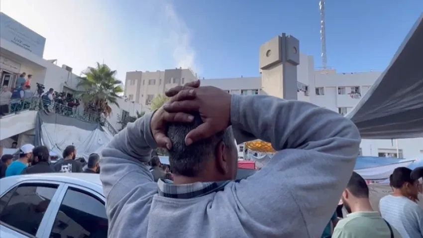 Gazze'deki Şifa Hastanesi hizmet dışı kaldı haberinin görseli