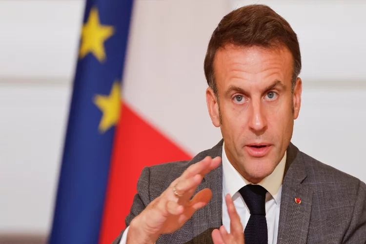 Macron’dan ateşkes çağrısı: Gazze’yi bombalamayı durdur haberinin görseli