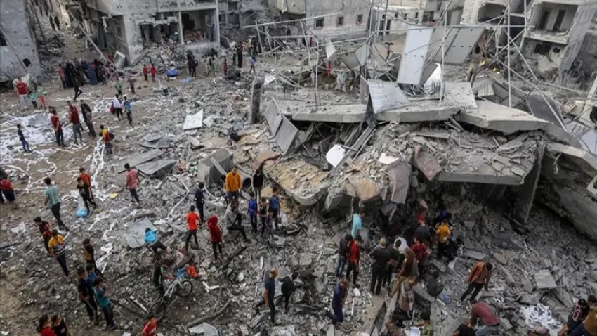 Hastaneleri hedef alan İsrail'in savaş suçları artıyor haberinin görseli